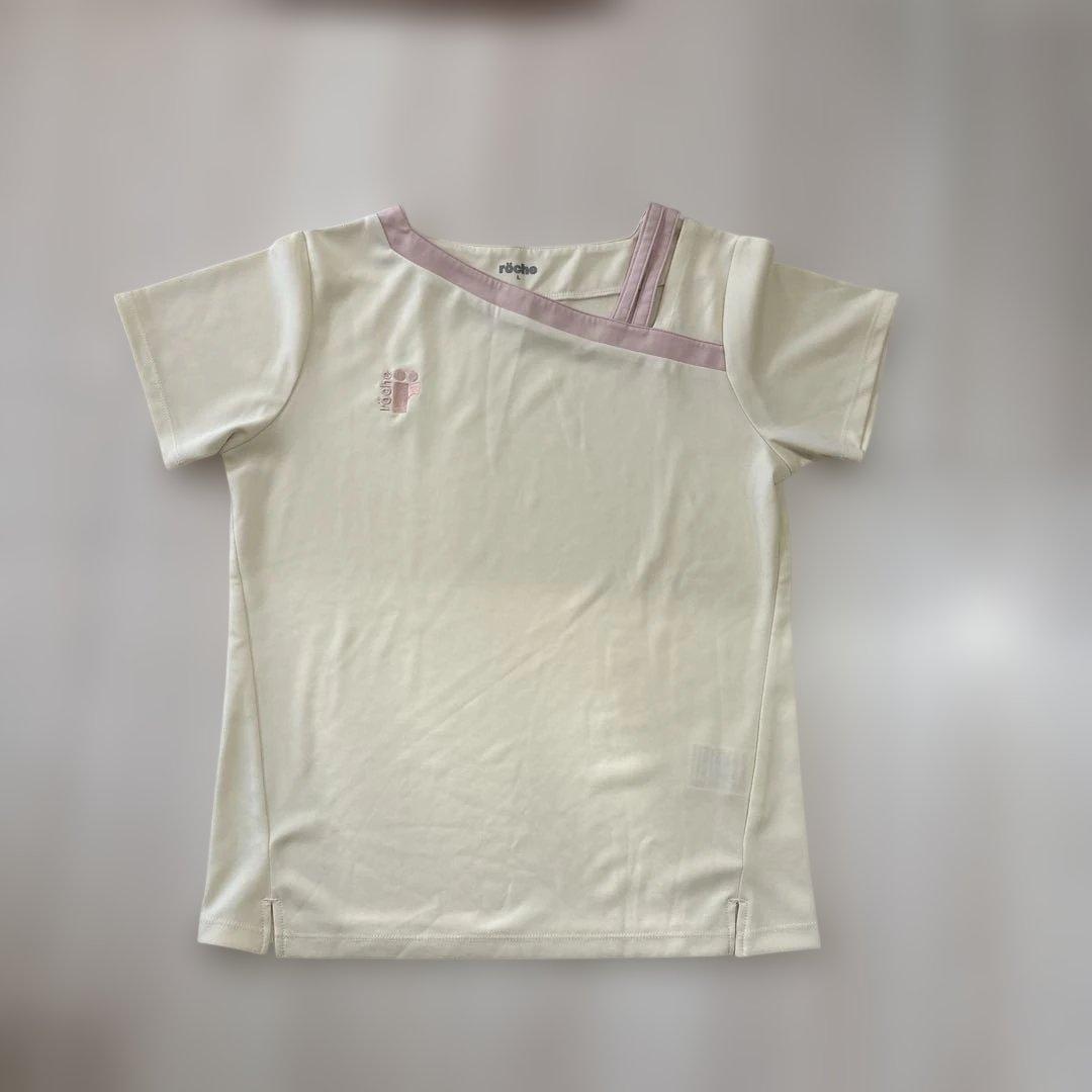 röche アシンメトリック TシャツL スカートLL セットアップ