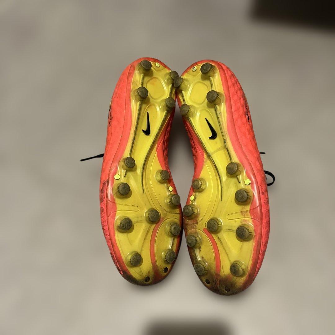 Nike サッカーシューズ スパイク オレンジ/イエロー