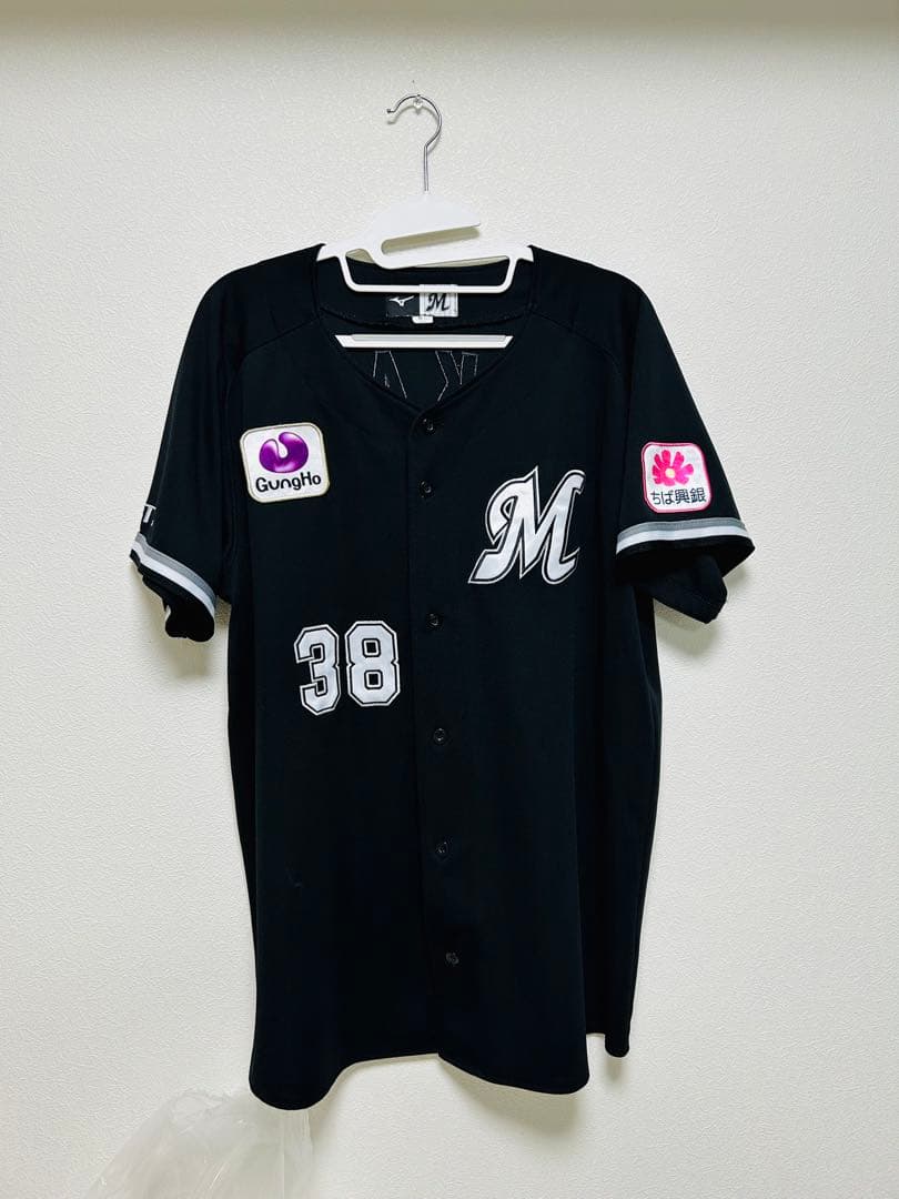 【ミッキー】髙部瑛斗　千葉ロッテマリーンズ　ビジターユニフォーム　Oサイズ