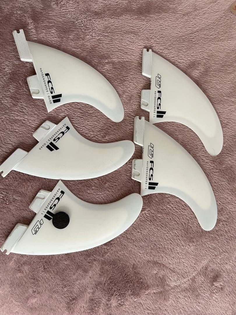 FCS II HS Shaper Series フィン 5枚セット