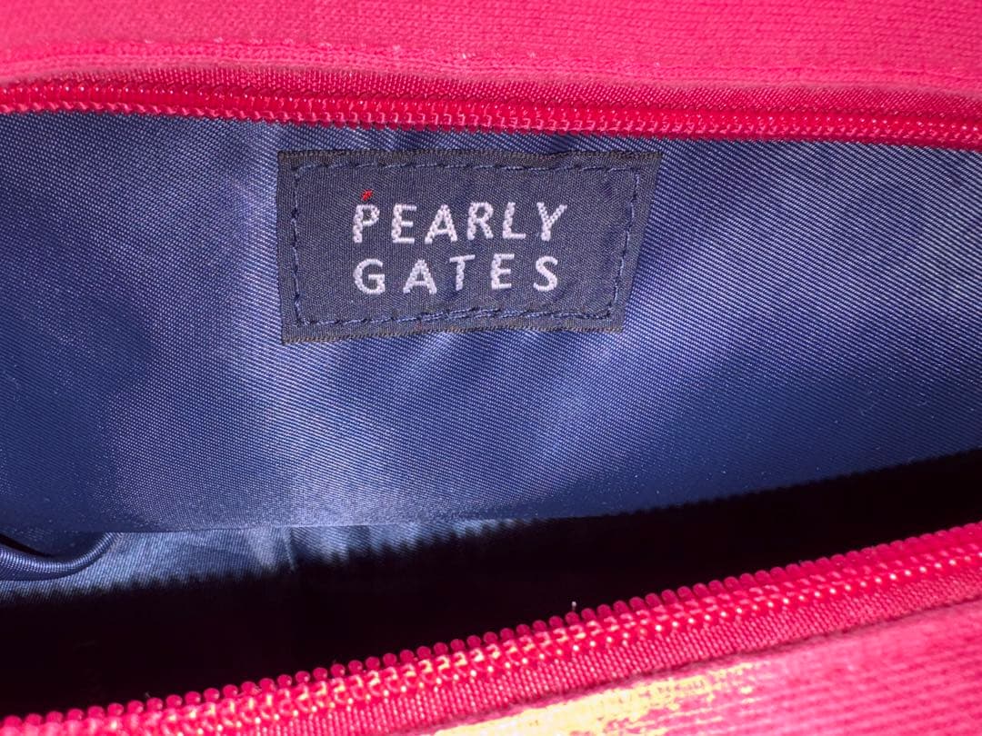 PEARLY GATES ピンク カートバッグトート パーリーゲイツ