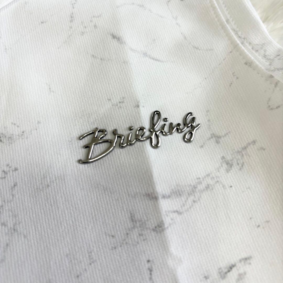 23SS BRIEFING タイダイノースリーブワンピース　プリーツ
