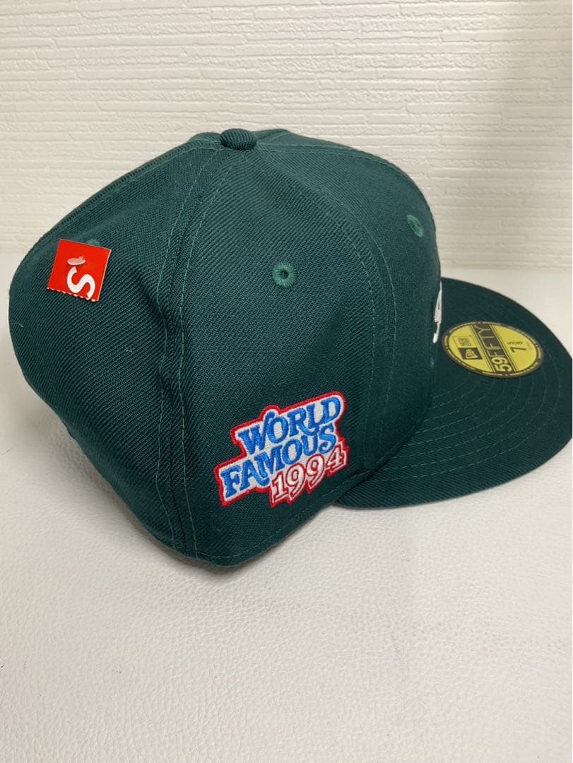 Supreme ダークグリーン キャップ 7 1/4