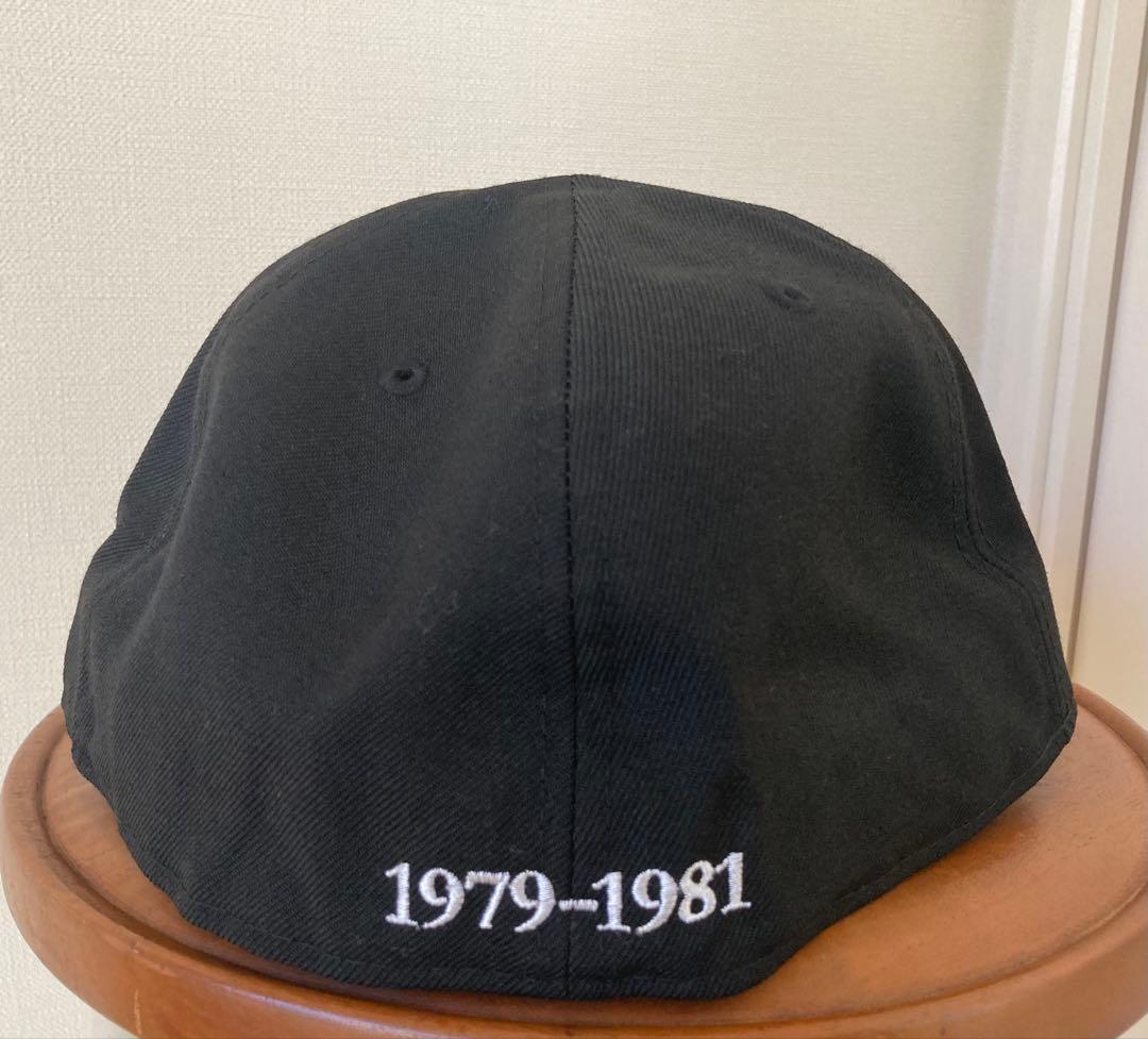 NEW ERA　８　ニューエラ　無地　キャップ　カスタム品　63.5cm