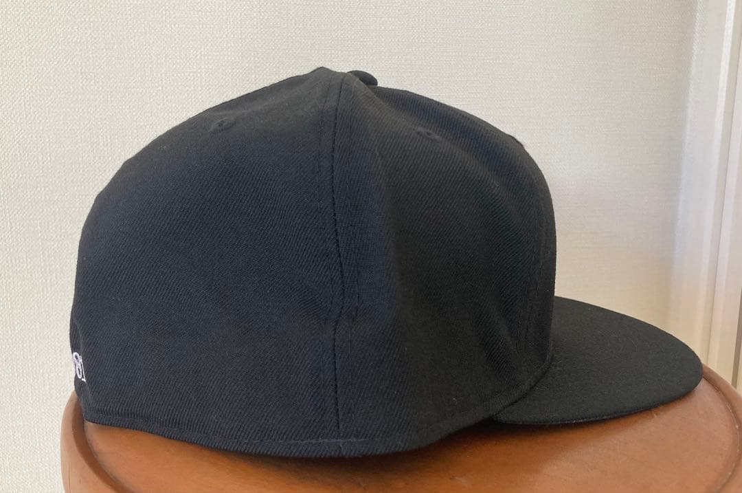 NEW ERA　８　ニューエラ　無地　キャップ　カスタム品　63.5cm