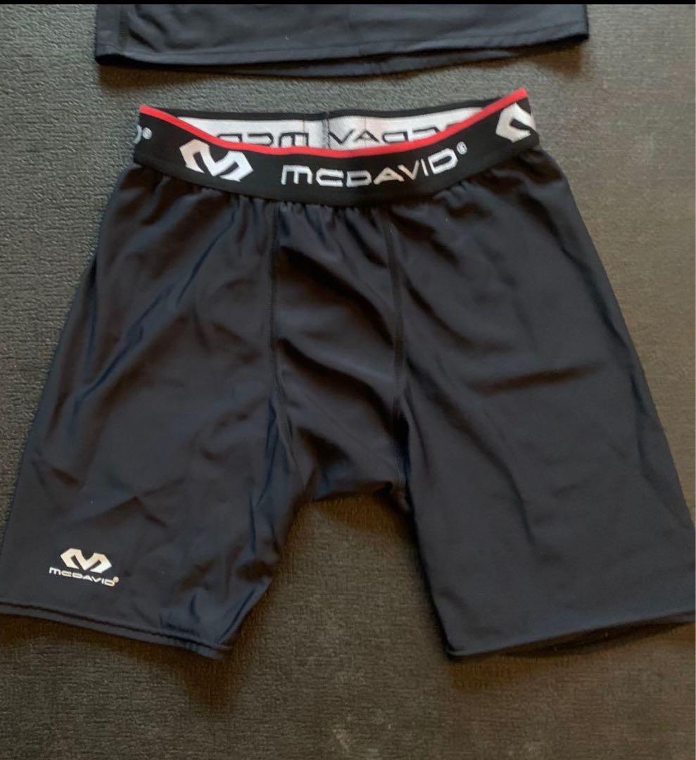 McDavid 黒 タンクトップとショートパンツ セット