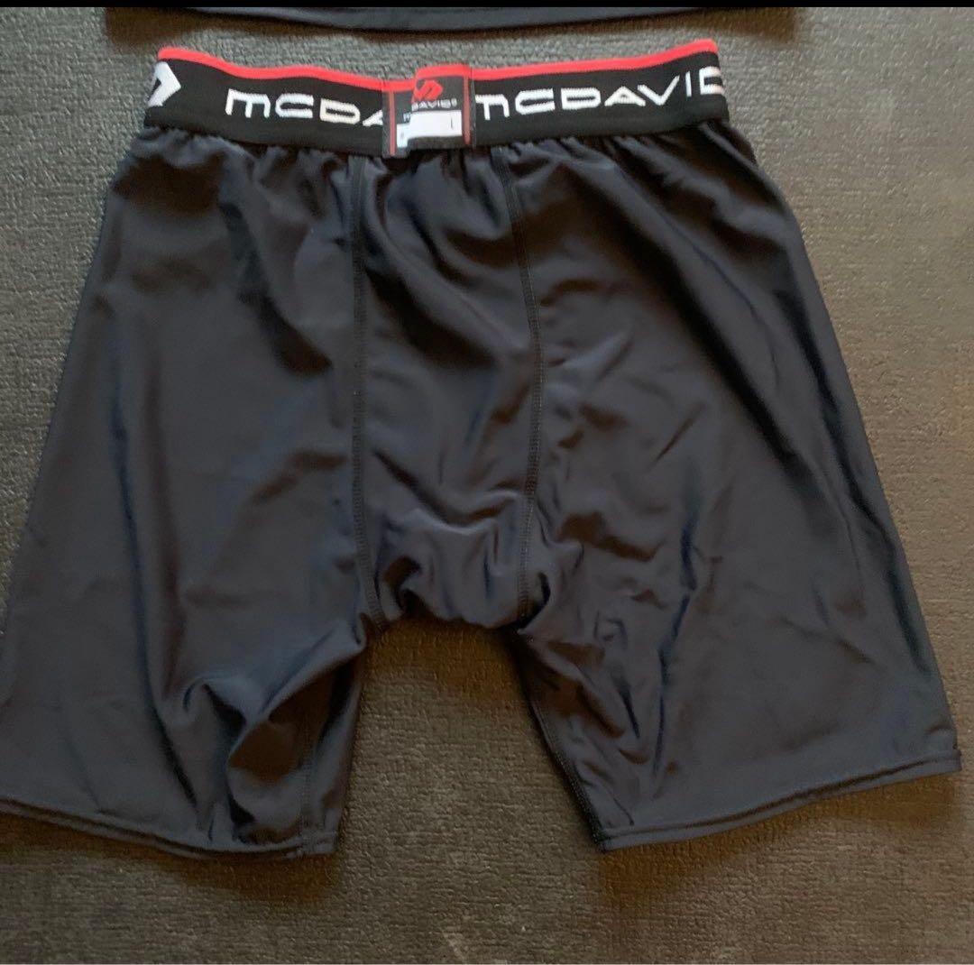 McDavid 黒 タンクトップとショートパンツ セット