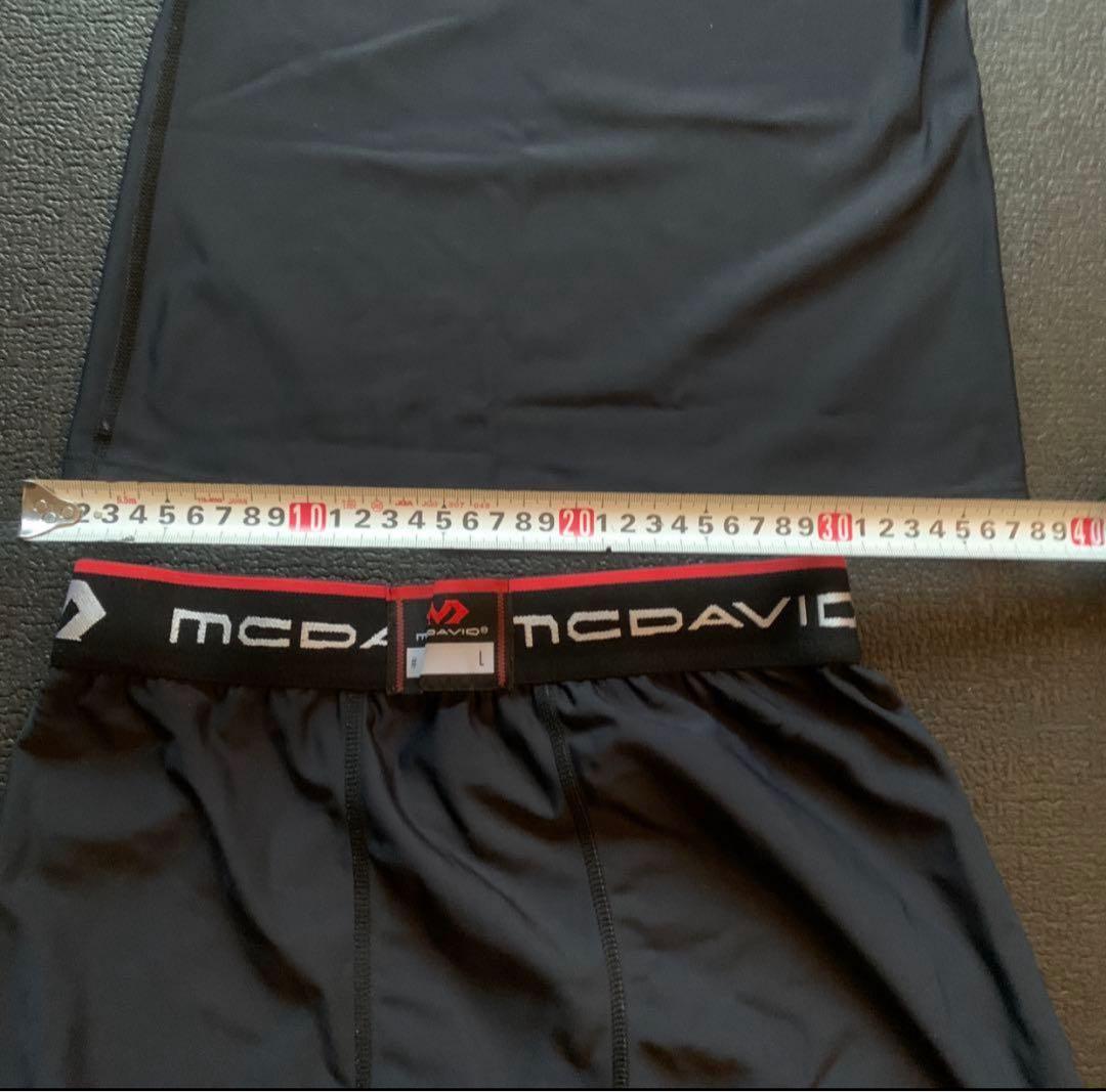 McDavid 黒 タンクトップとショートパンツ セット