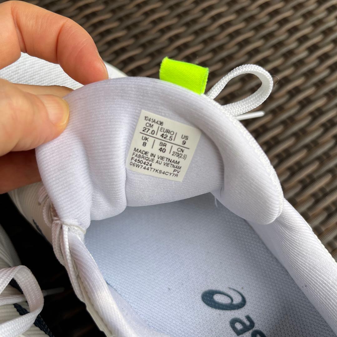 【再々値下】ASICS Solution Speed FF テニスシューズ　27