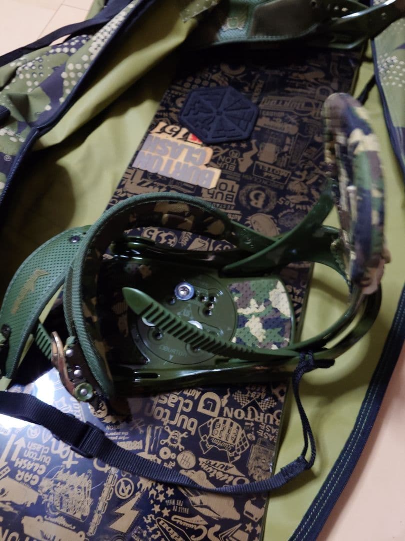Burton CLASH 151cm スノーボード 3点セット