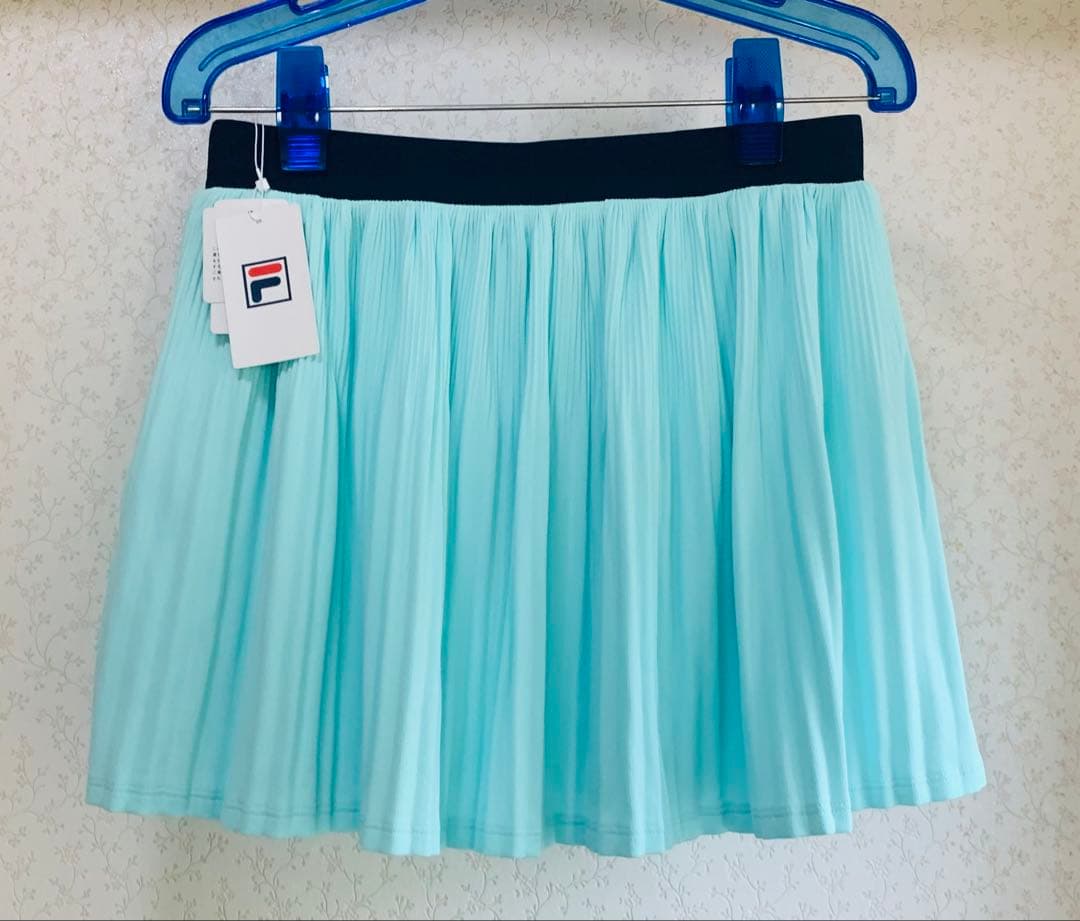 ☆ FILA フィラ 水色 プリーツスカート ☆ 未使用タグ付き