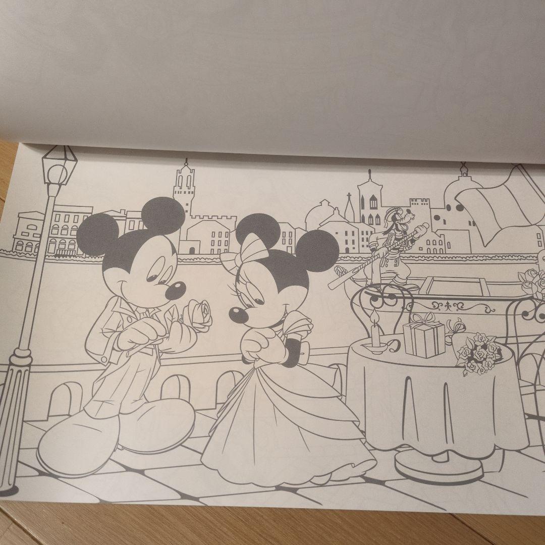 シール付きぬりえおえかきブック