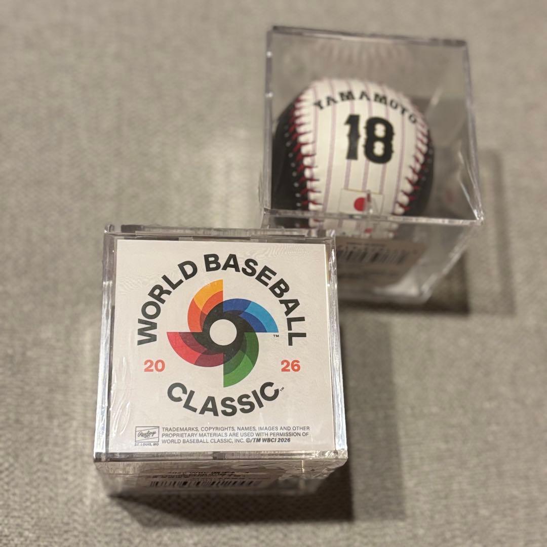 WBC 2026 ローリングス レプリカボール　大谷翔平　山本由伸二個セット新品