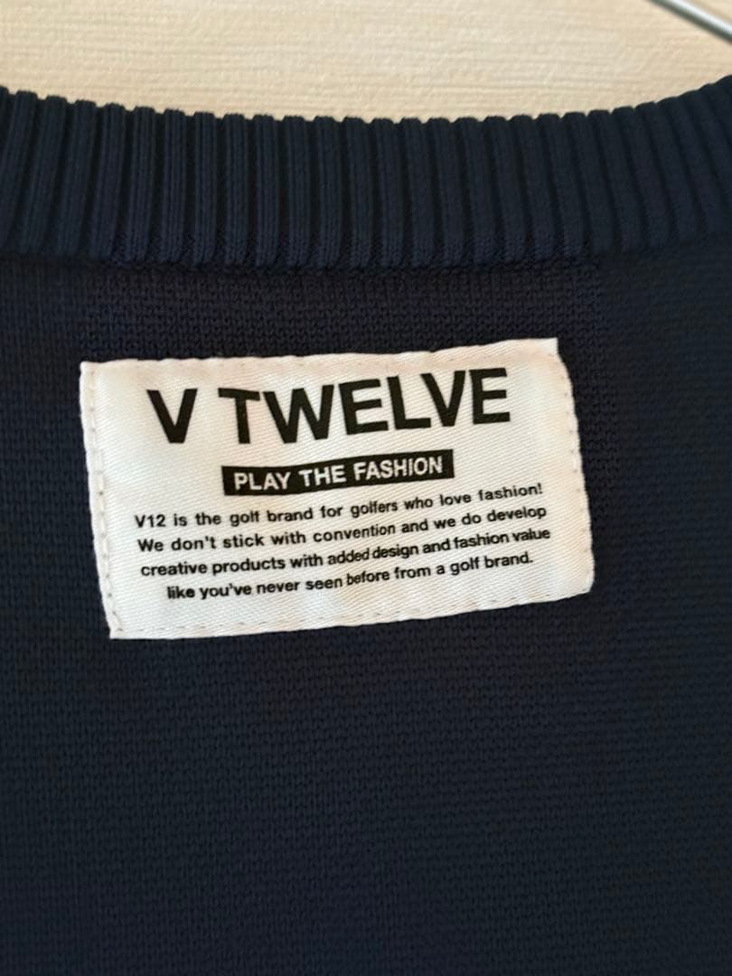 【新品未使用】V12 VTWELVE ドリップデザイン　MELT KNIT高級感