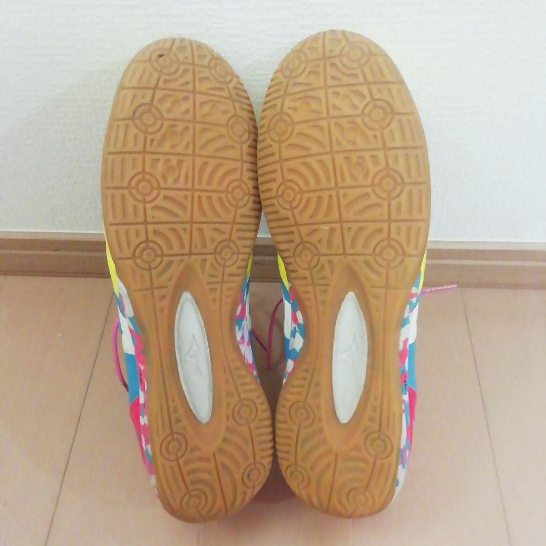 ★Mizunoミズノ モナルシーダ カラフルフットサル室内　27cm　元紐無し★