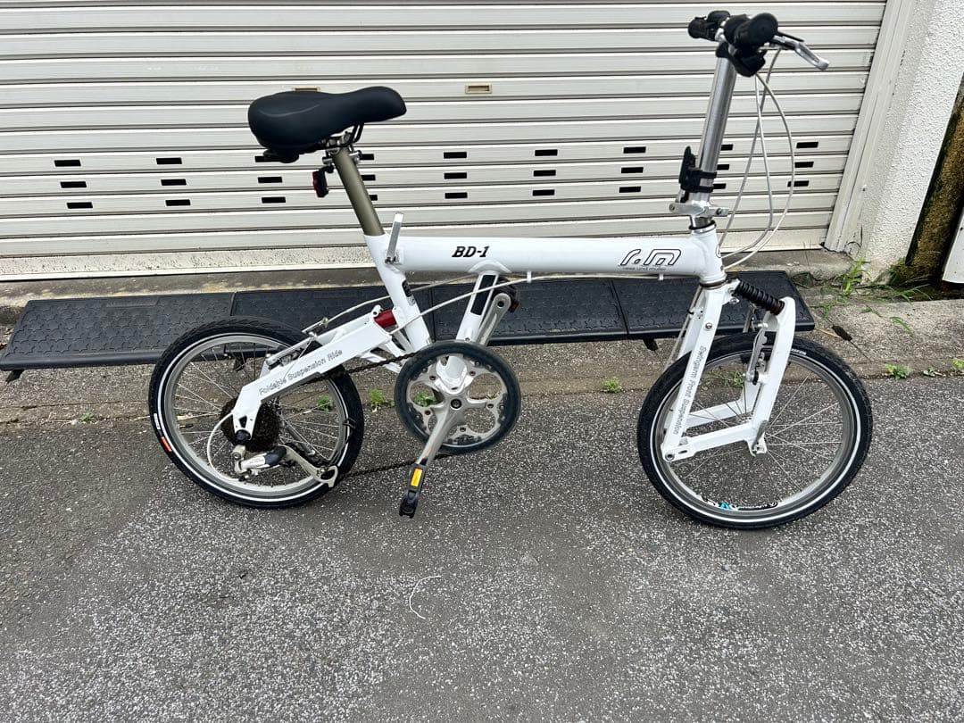 柏市発　r&m社 Bd-1 折りたたみ自転車 バーディ輪行　車中泊サイクリング！
