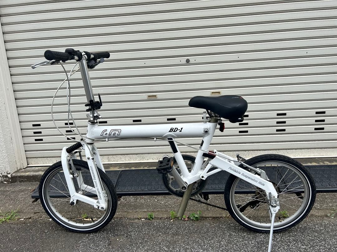 柏市発　r&m社 Bd-1 折りたたみ自転車 バーディ輪行　車中泊サイクリング！