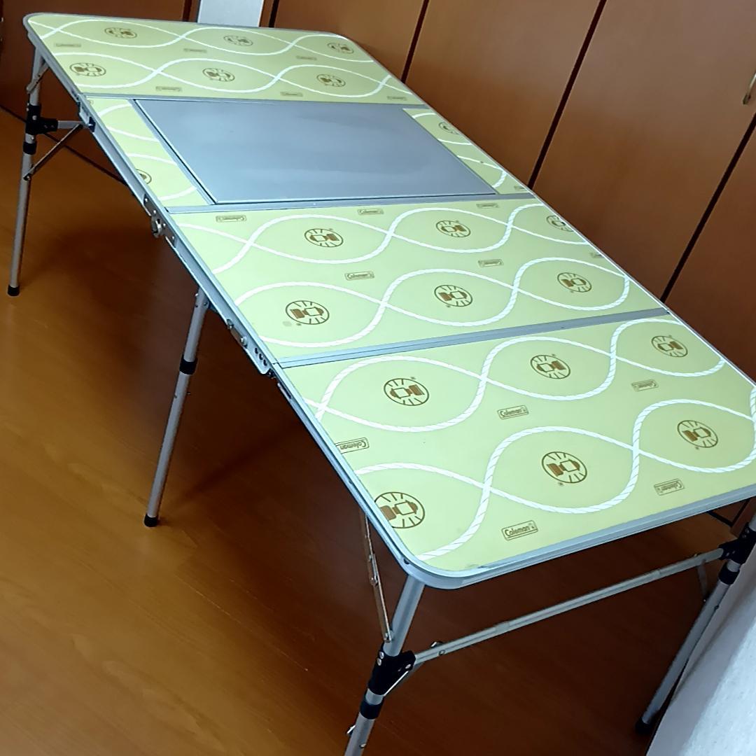 コールマン　テーブル　スリム四折BBQテーブル　高さ2段階(30、70cm)