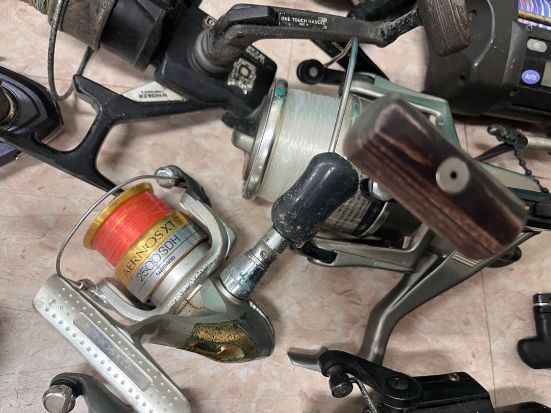 33個ジャンクリール　SHIMANO DAIWA などまとめ売り