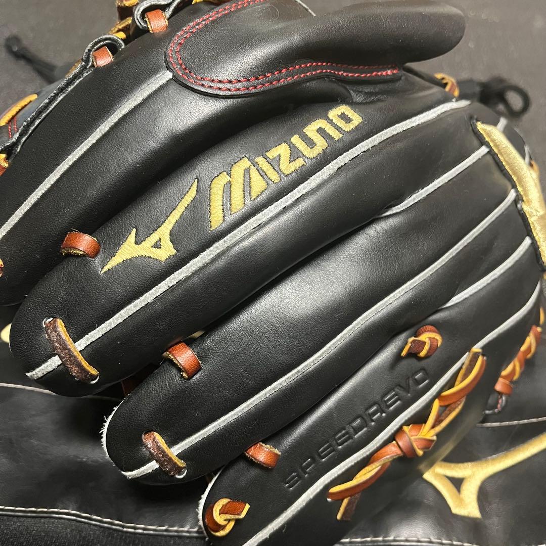 Mizuno 硬式グローブ ブラック SPEEDREVO 大人用 88