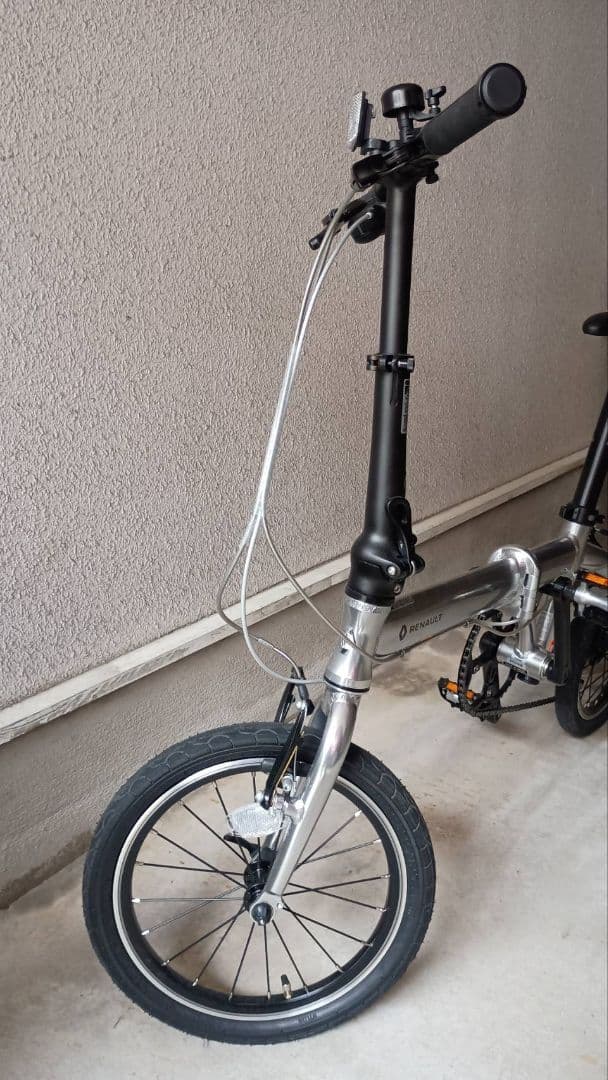 RENAULT 折りたたみ自転車 シルバー