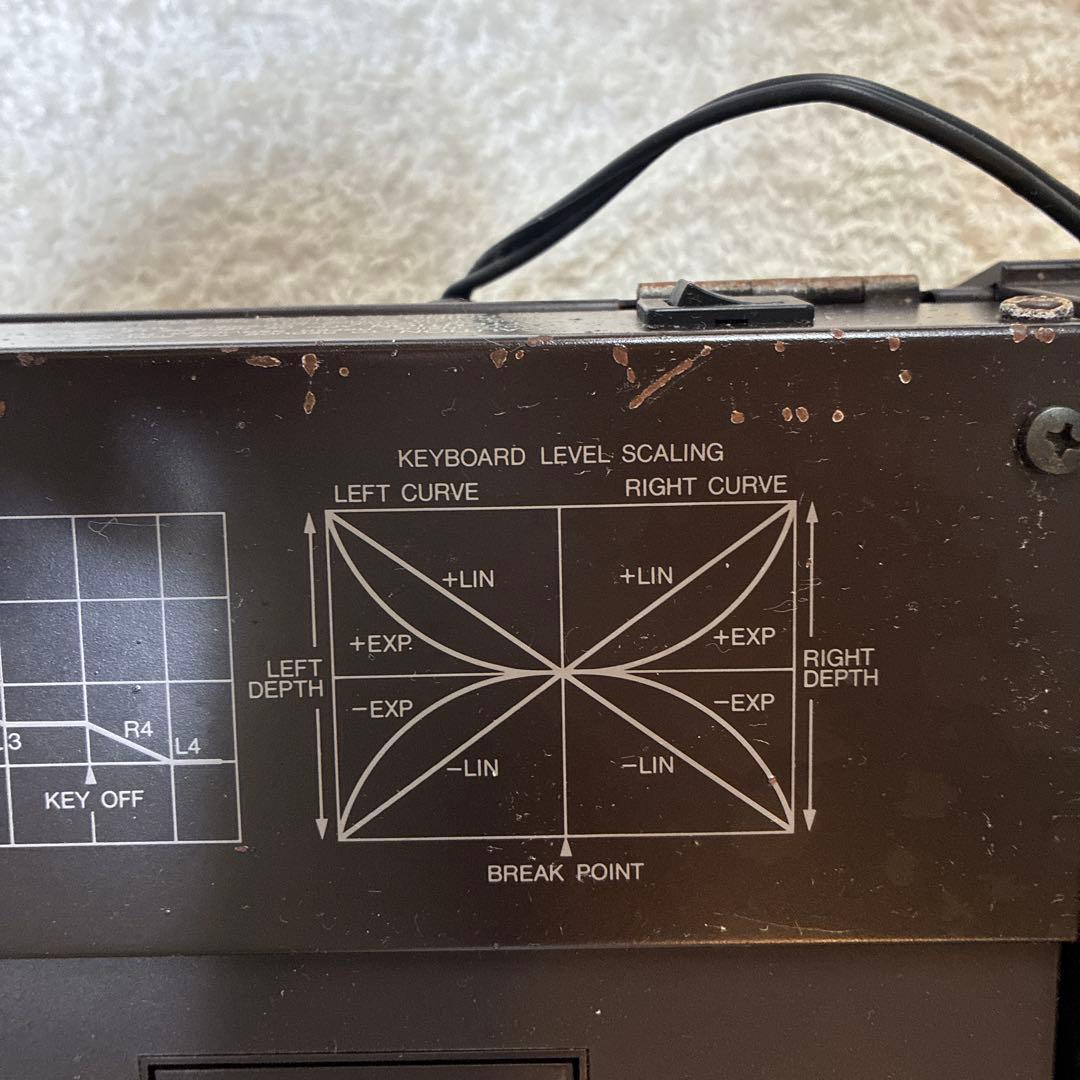 Yamaha DX7 シンセサイザー 61鍵盤 ハードケースその他付属品付き