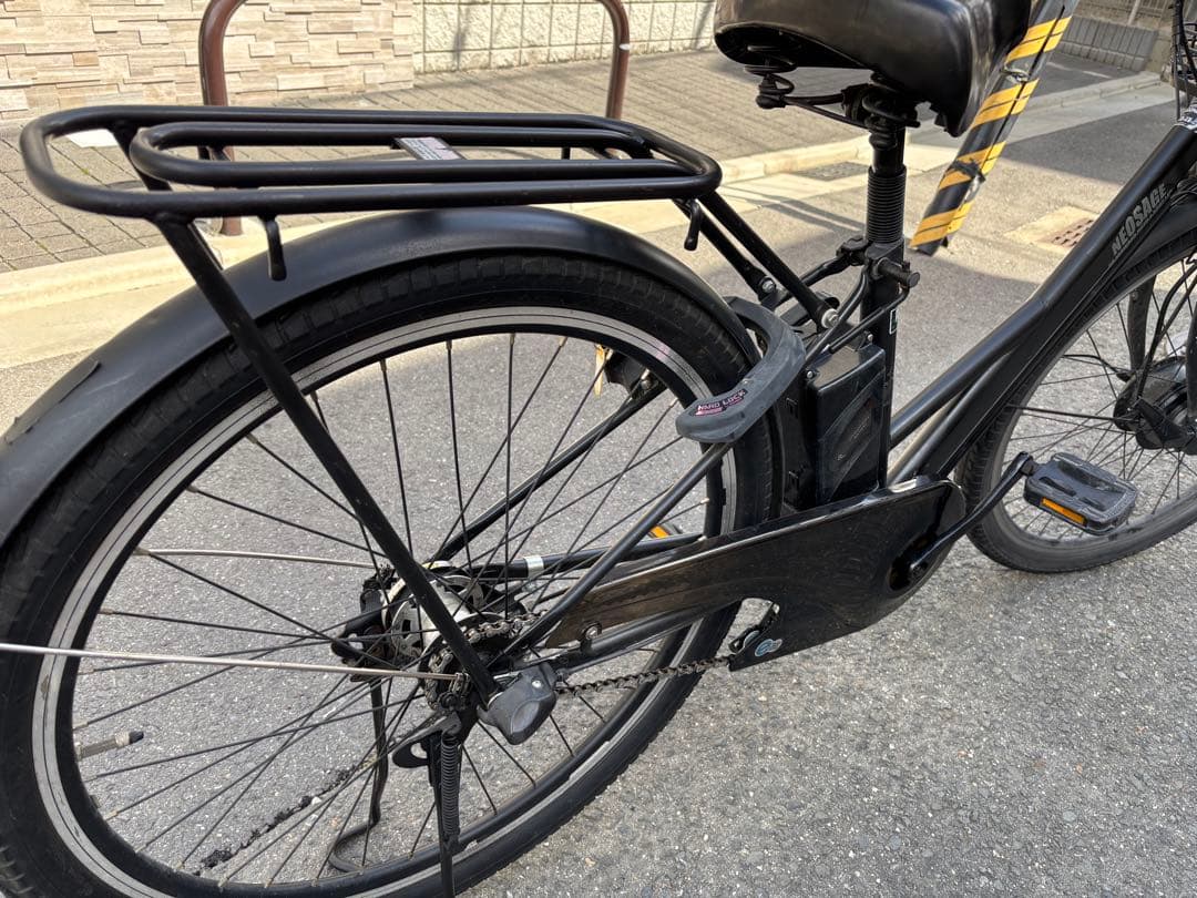 栄光 NEOSAGE 電動アシスト自転車 前カゴ付き