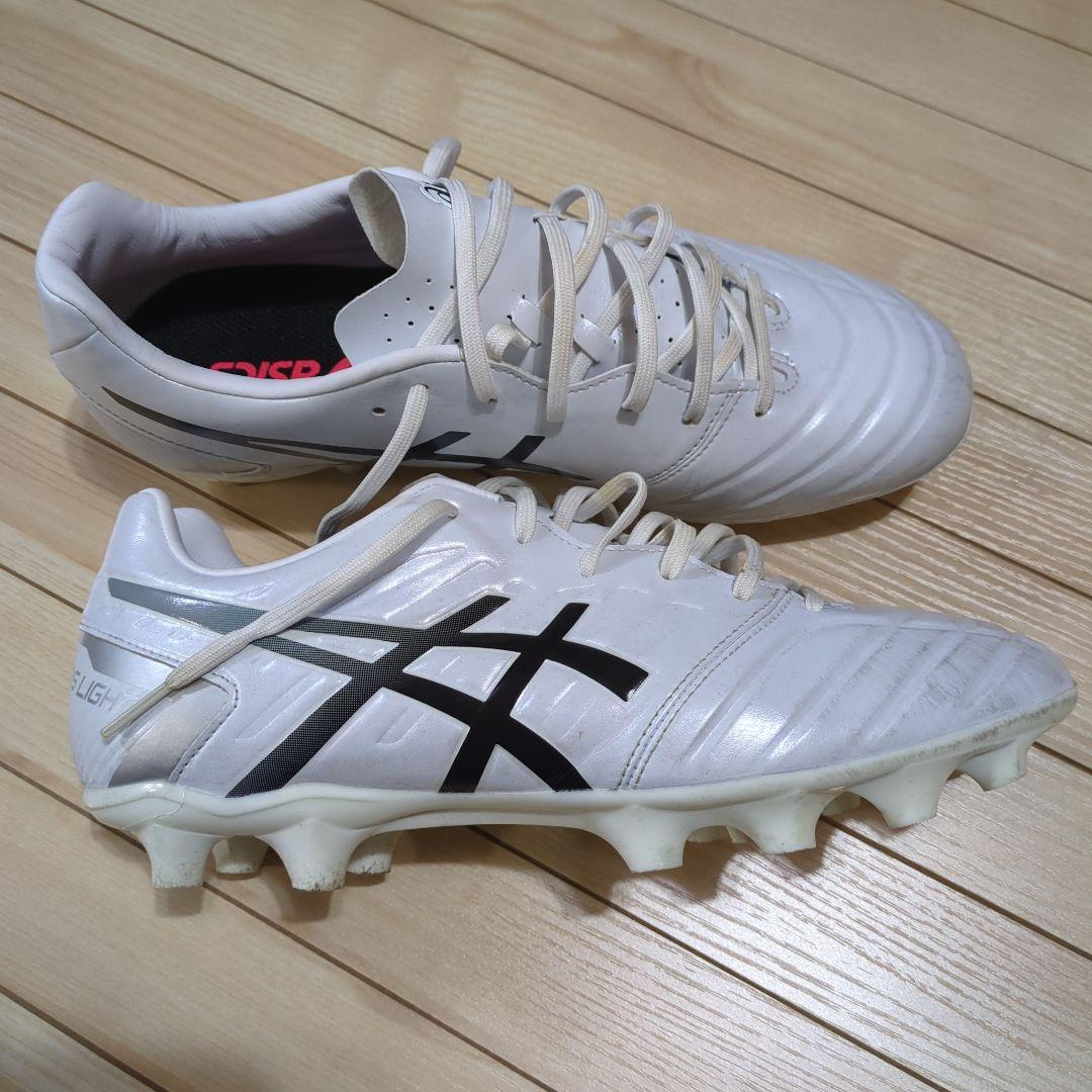 asics サッカーシューズ 25.5cm ホワイト