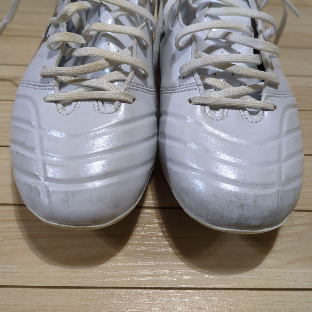 asics サッカーシューズ 25.5cm ホワイト