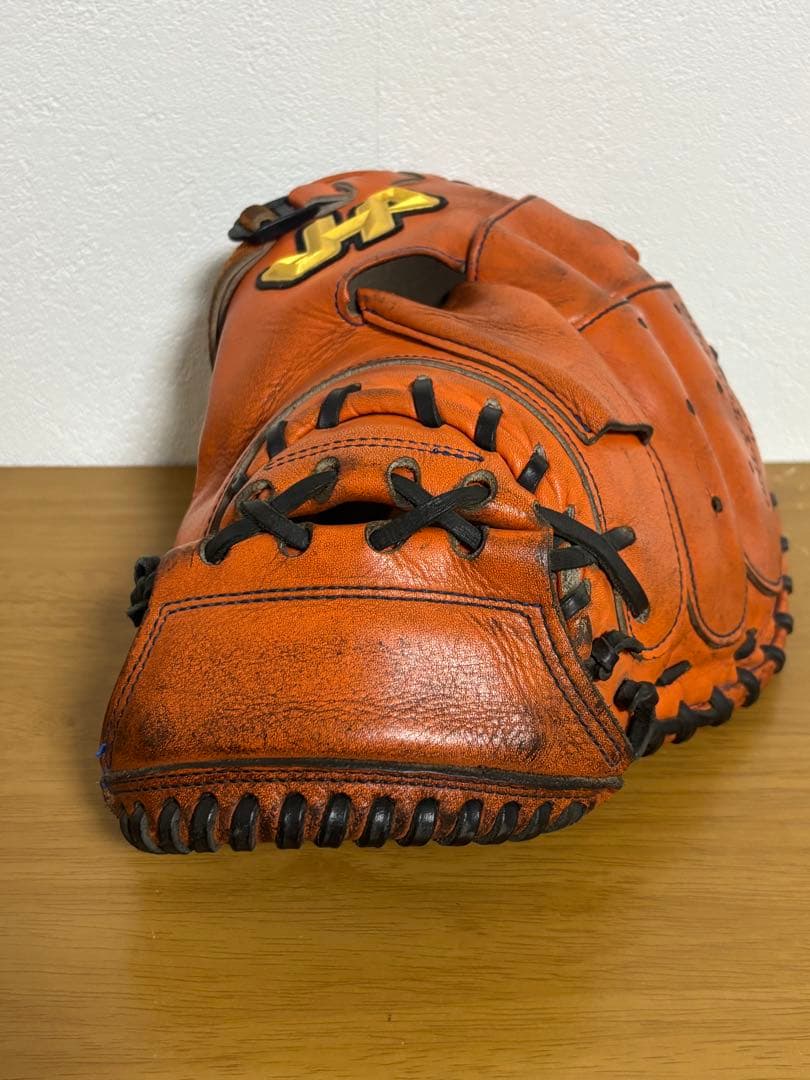 ハタケヤマ 硬式 キャッチャーミット 甲斐モデル