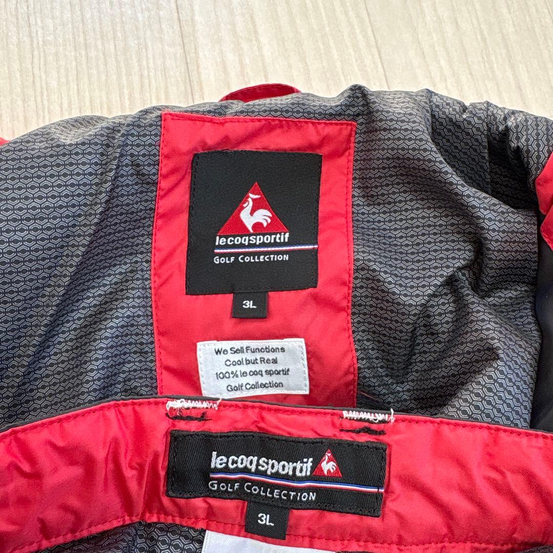 ルコックスポルティフ Le coq sportif GOLF 中綿上下セット3L