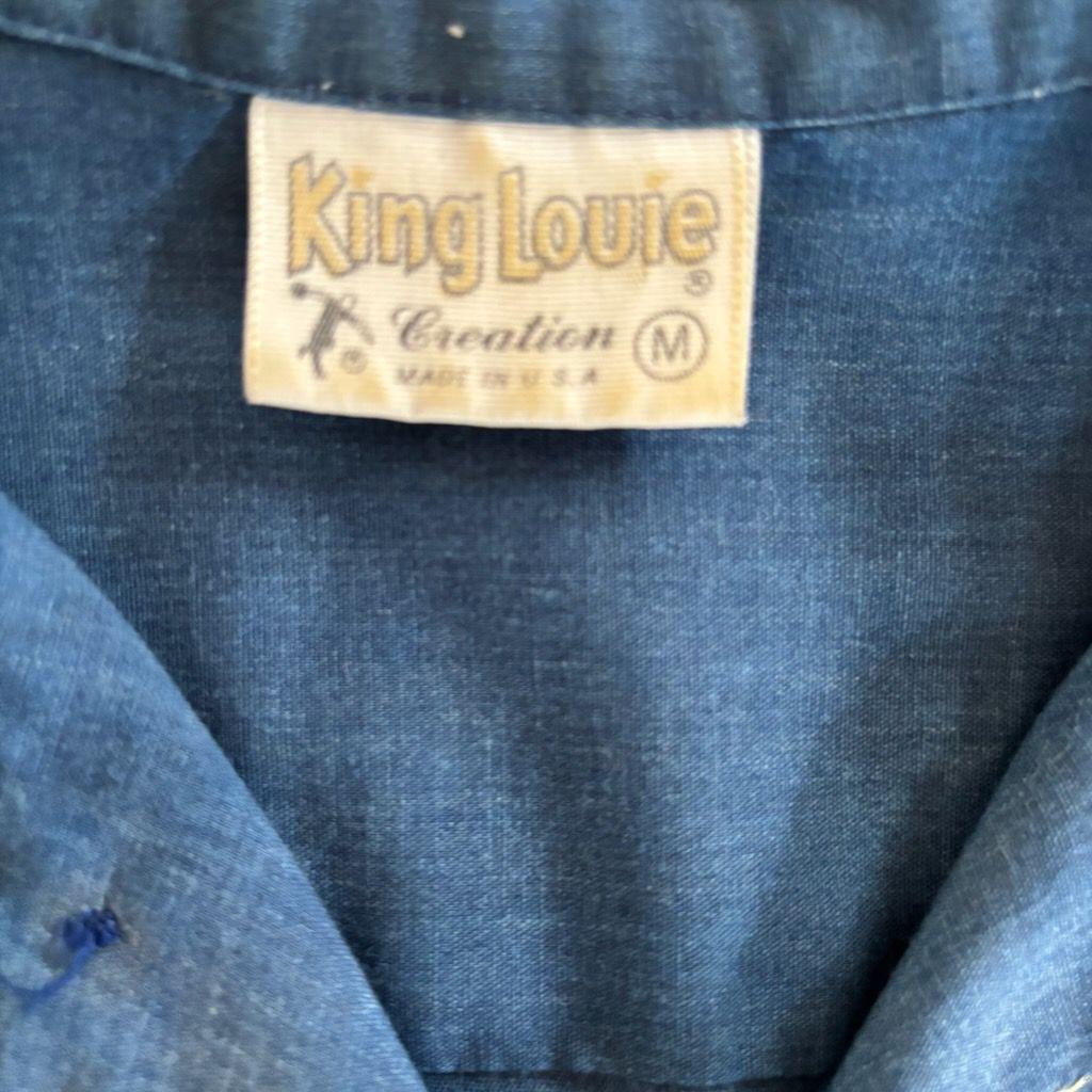 KingLoui キングルイ　ビンテージ　ボーリングシャツ　メンズ　レディース