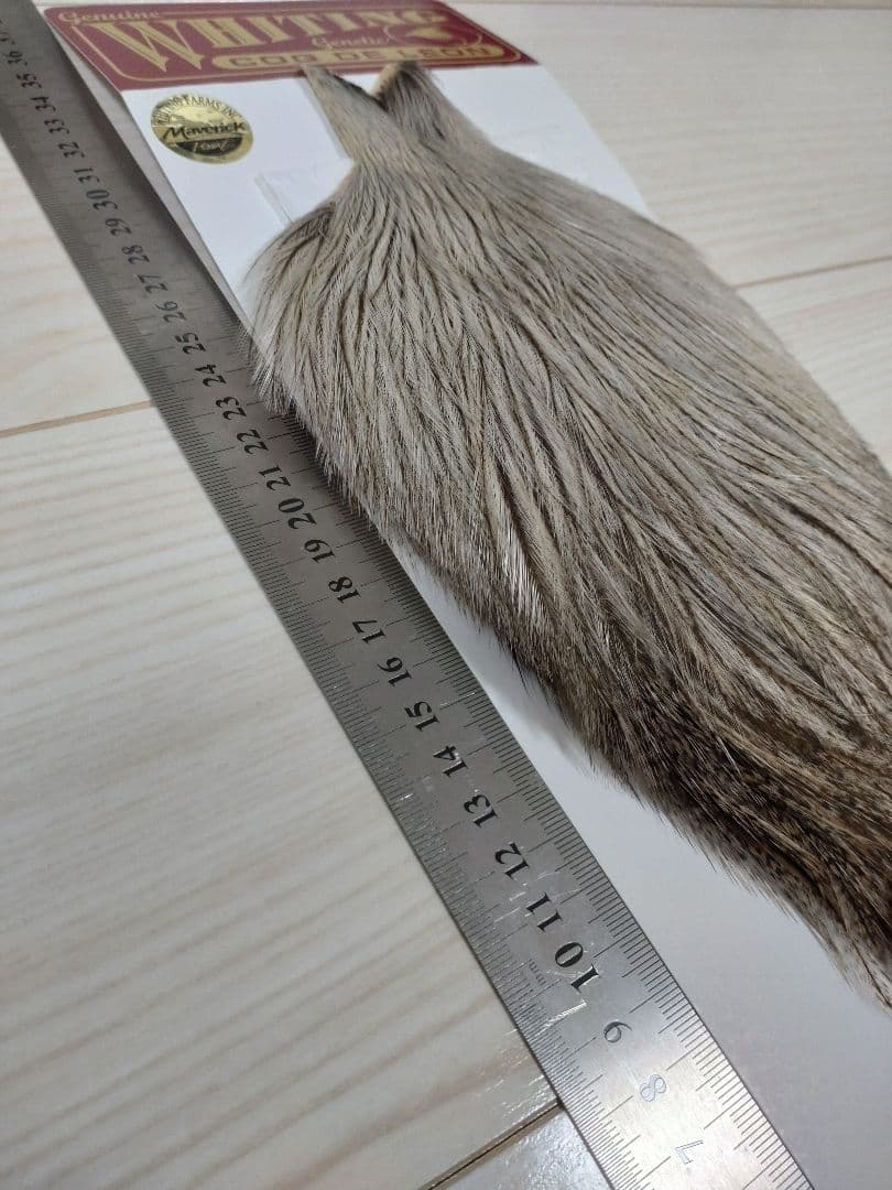 Whiting コックデレオン クリームバジャー 　ホワイティング　ハックル