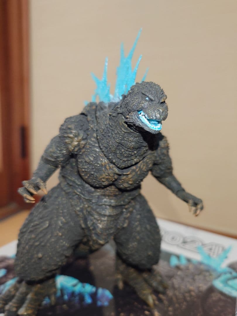 S.H.MonsterArts ゴジラ2023 放射熱線Ver 震電塗装有