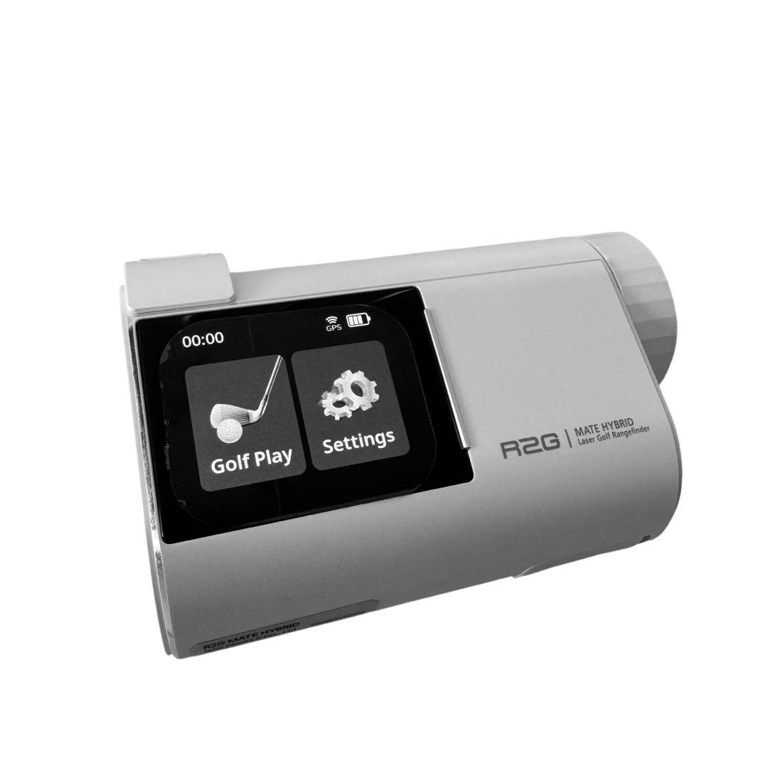 R2G MATE HYBRID ゴルフ距離計 ホワイト