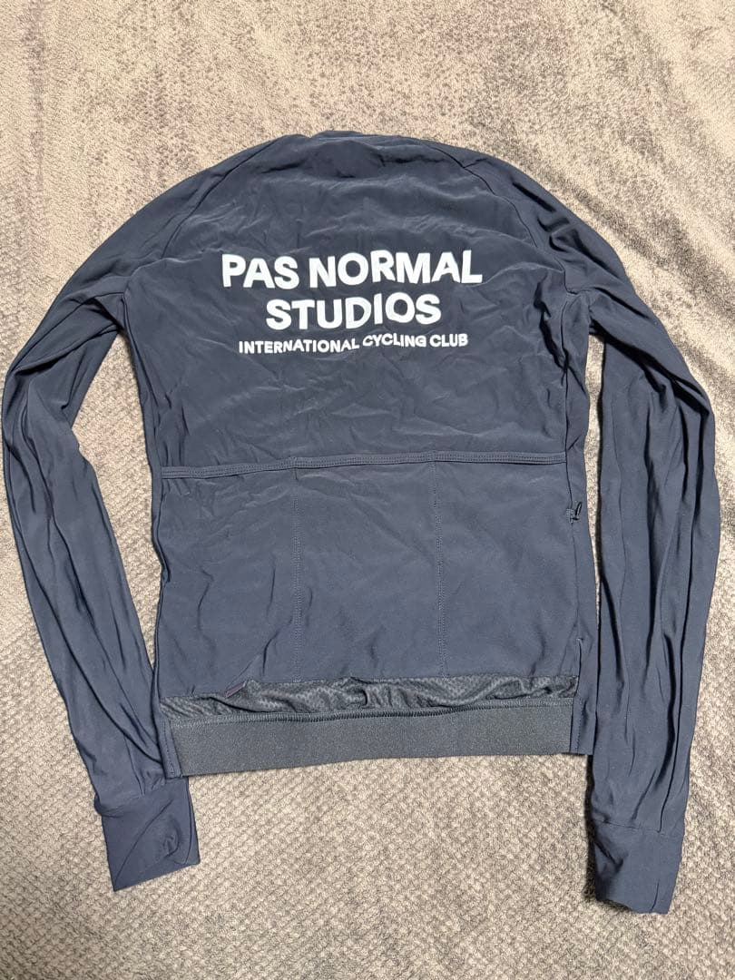 pas normal studios ロングスリーブジャージ黒　xs