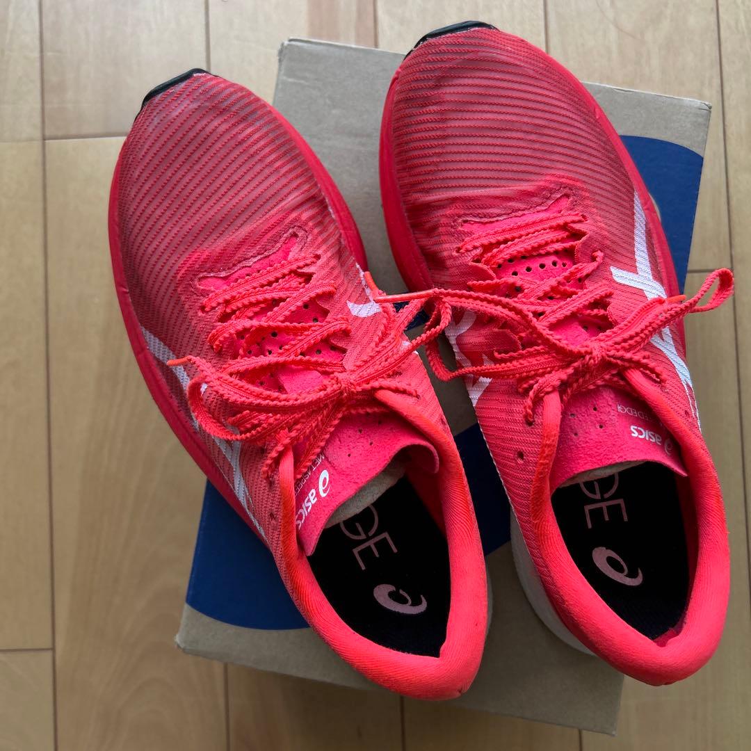 ASICS SPEED EDGE プラス24.0cm レッド