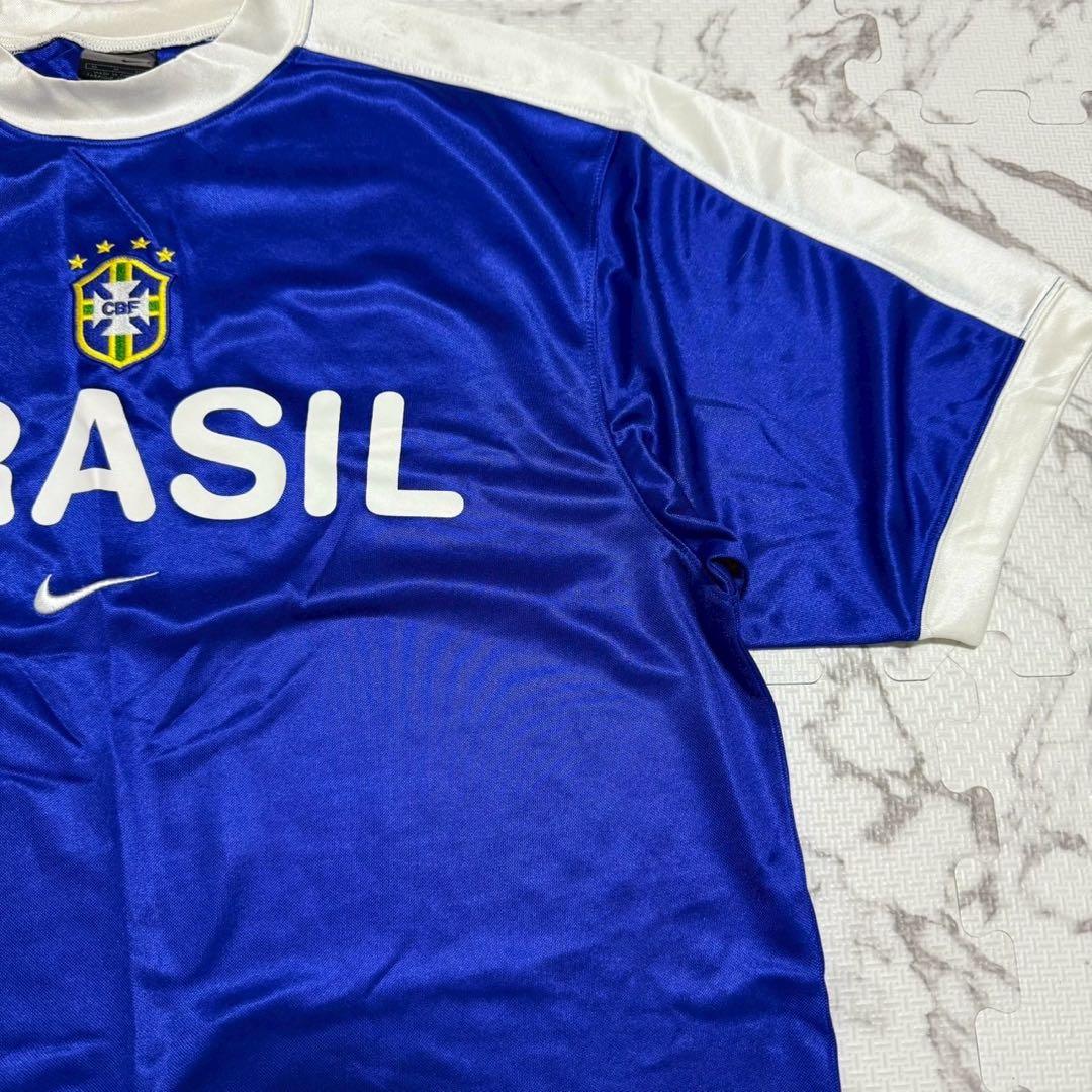 レア色 ブラジル代表 2002年 NIKE製 トレーニングジャージ ユニフォーム