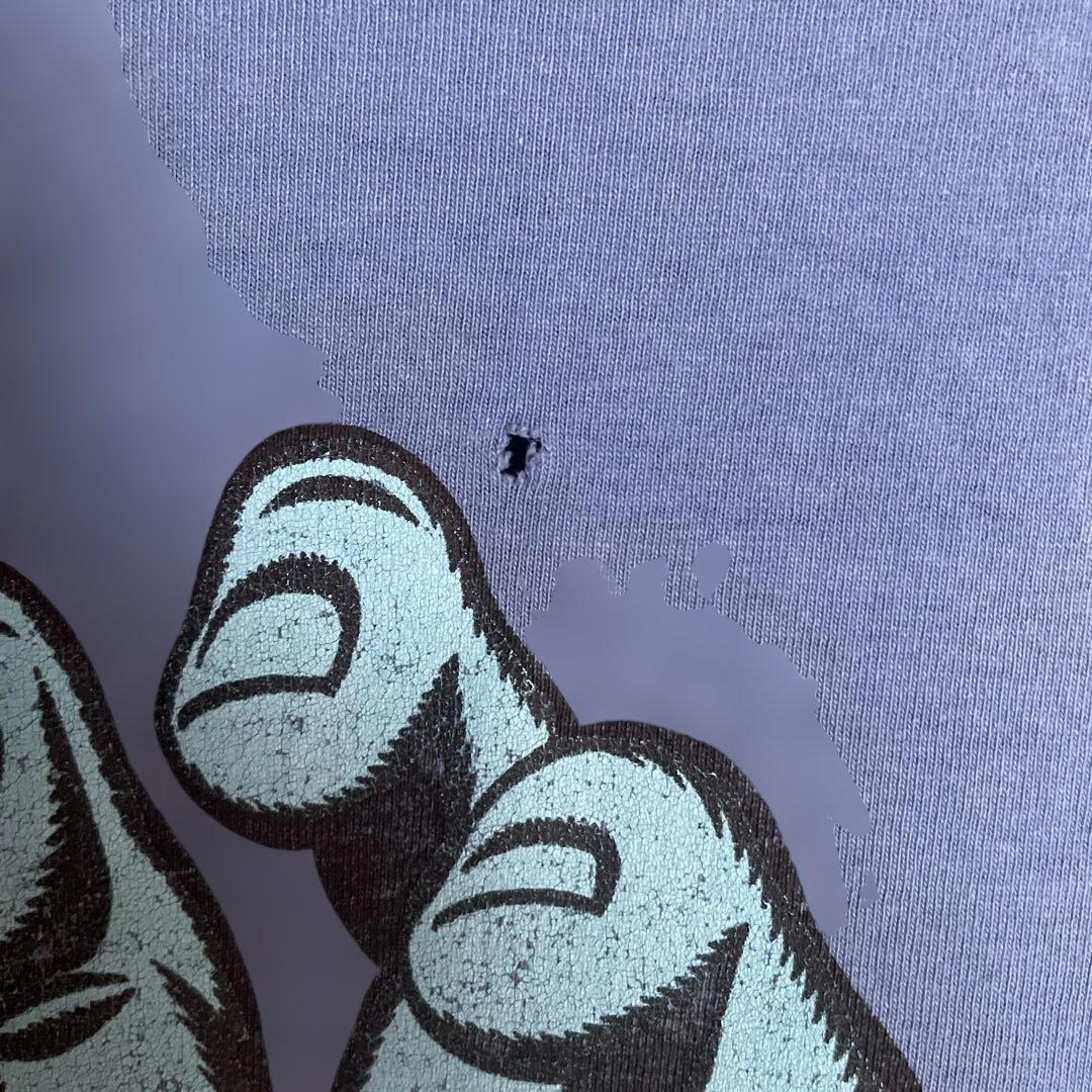 招き猫 当時物 サンタクルーズ スクリーミングハンド Tシャツ