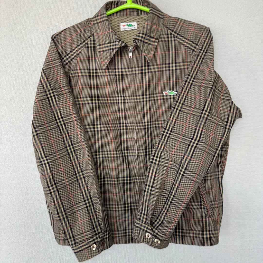 メンズウェア Braggin'Dragon GOLF JACKET CHECK XL