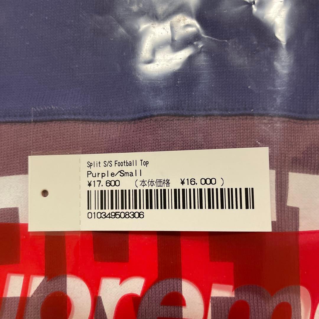 シャツ supreme25ss split s/s football top