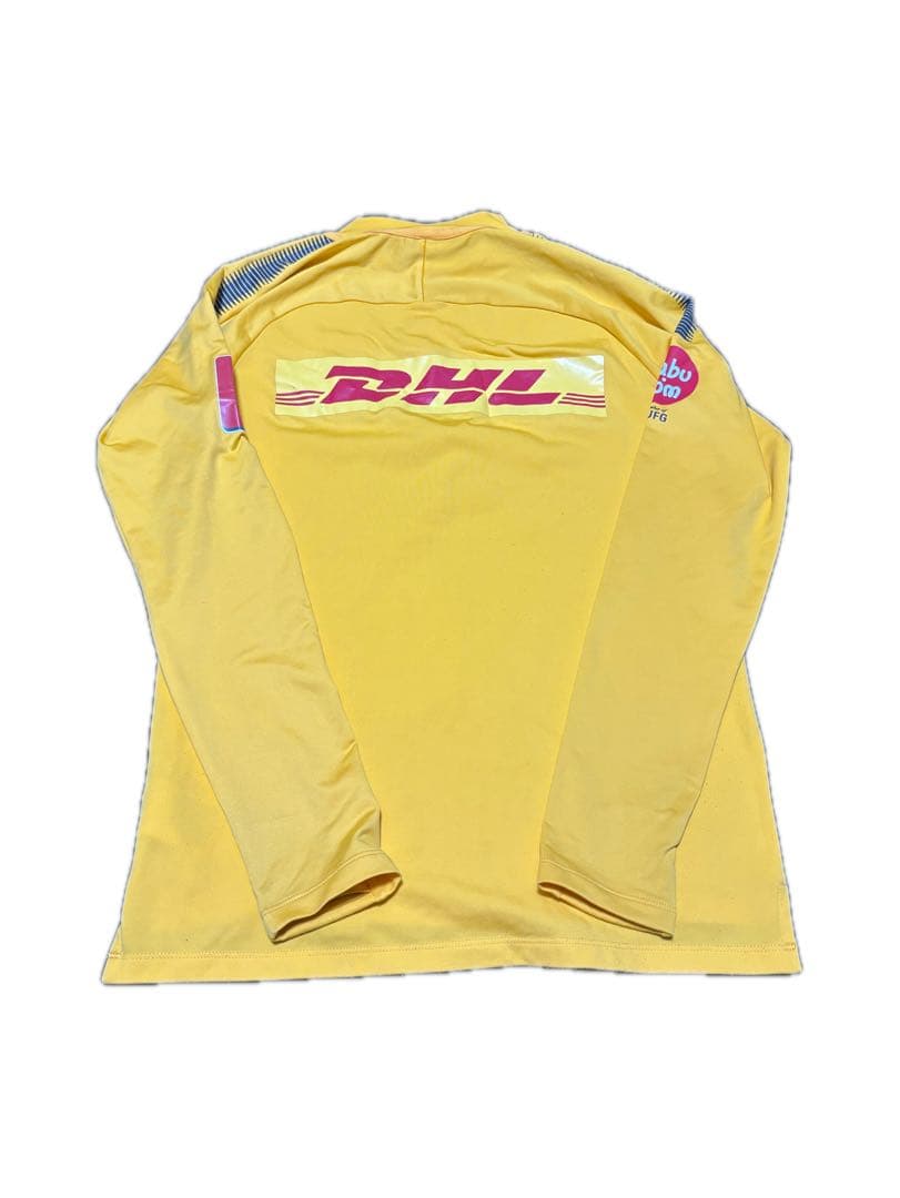浦和レッズ ハーフジップ練習着 選手着用品 イエロー