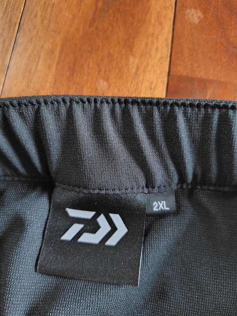 Daiwa フィッシングパンツ 3Lサイズ 黒　No.DP−8525　美品