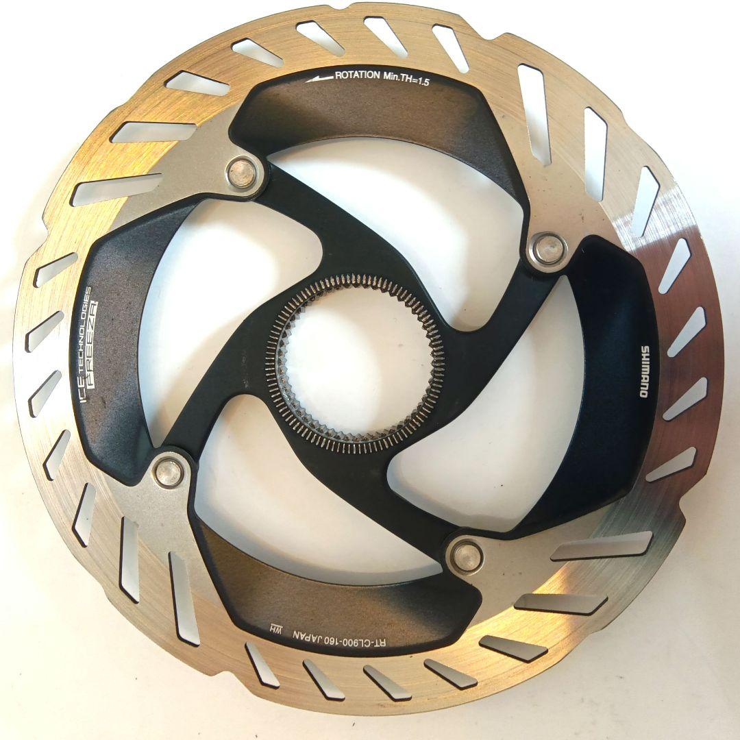シマノデュラエース160mm ディスクローター 2枚セット(RT-CL900)