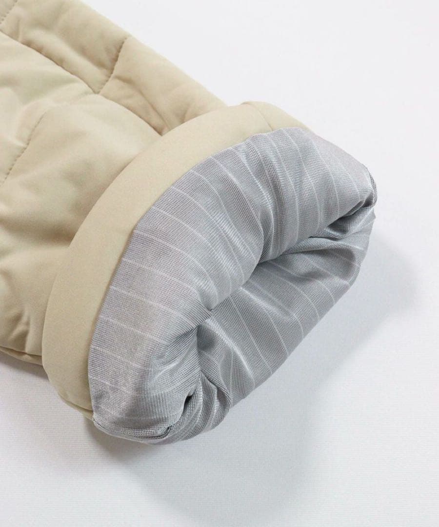 新品タグ付き　archivio 2025秋冬　防風保温中綿キルトパンツ