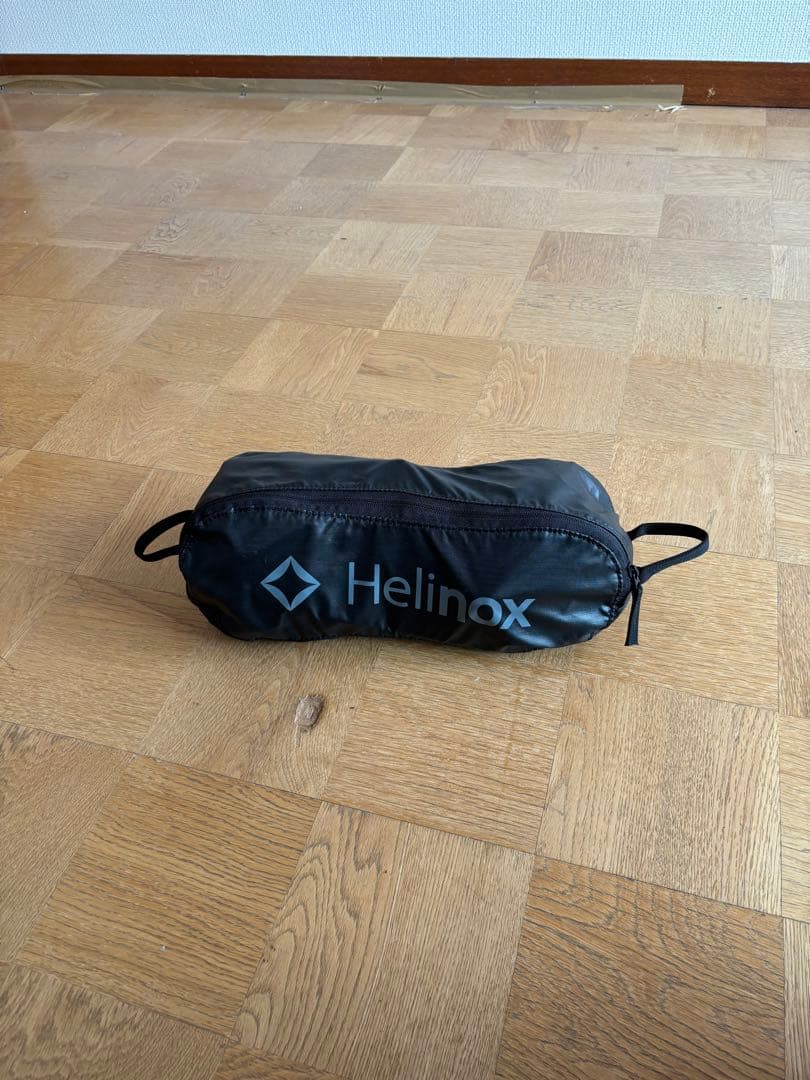 Helinox アウトドアチェア 黒 メッシュ