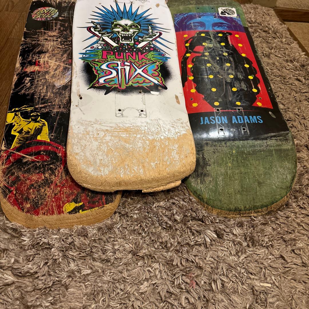 BLACKLABEL Punk Stix THE DRIVENスケボーデッキ
