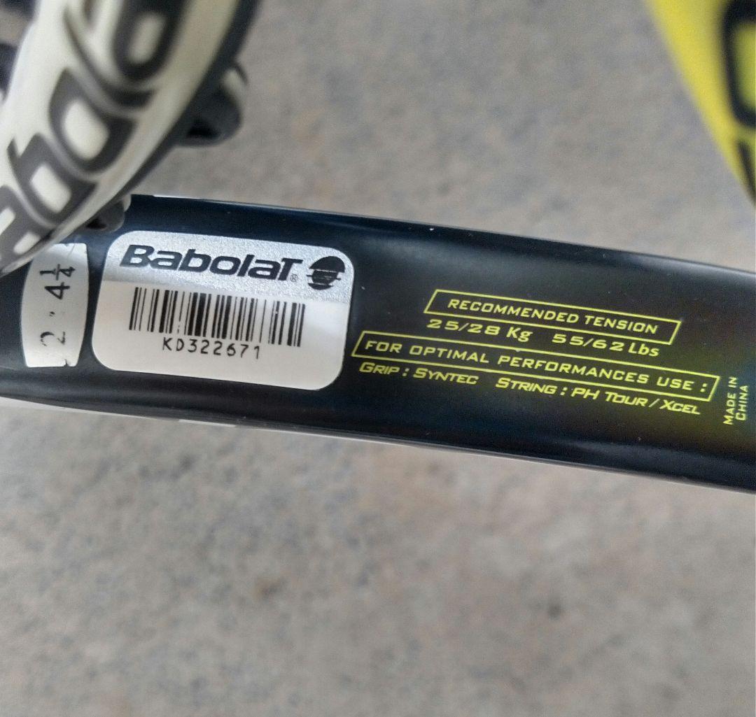 【Babolat】 Aero Pro 　バボラエアロプロ　テニスラケット　硬式