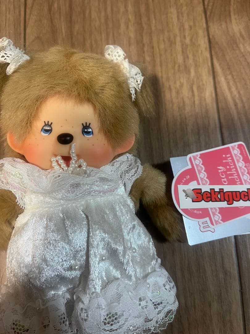 新品タグ付き レーシーモンチッチぬいぐるみS ブルーアイ 激レア