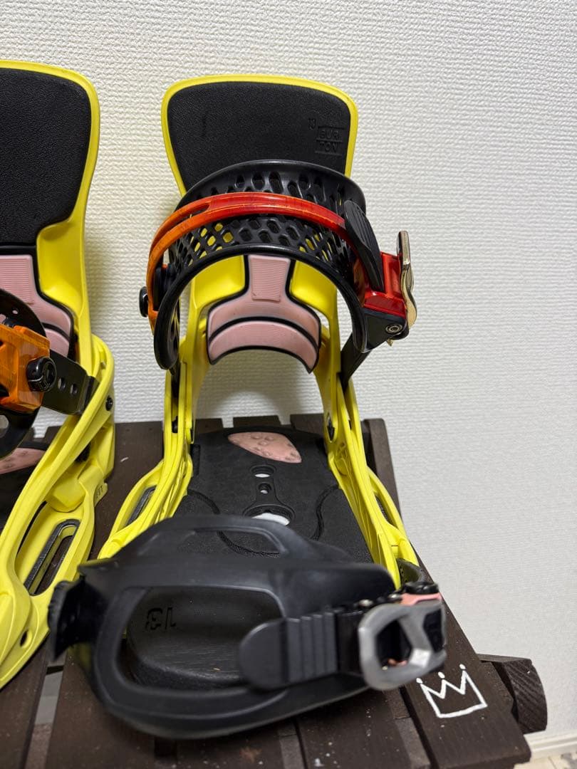 BURTON アンクルストラップ一式セット　ダブルテイク　メンズＳサイズ